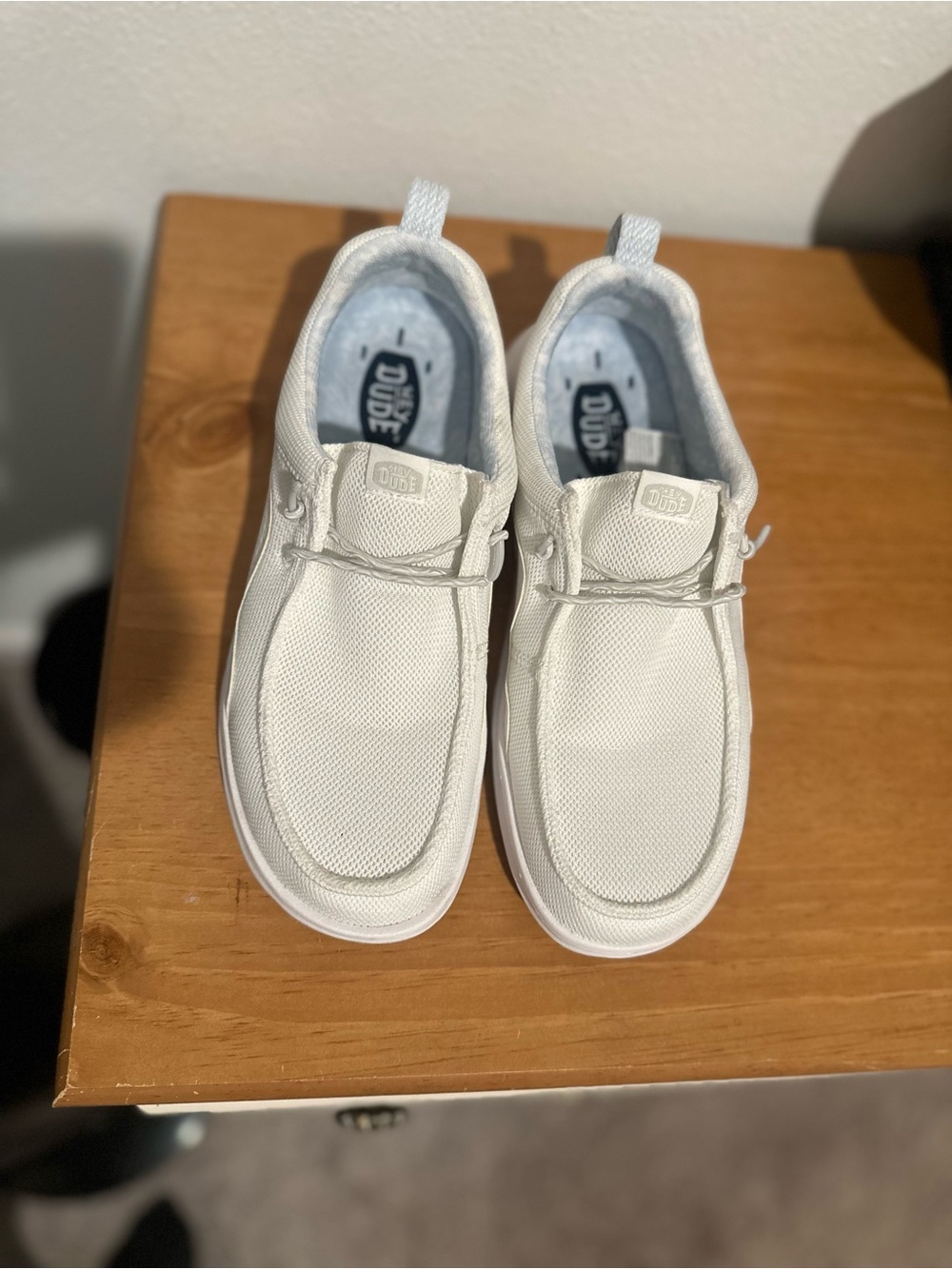 Hey Dude Wendy H2O Mesh Slip-On Sneakers - White